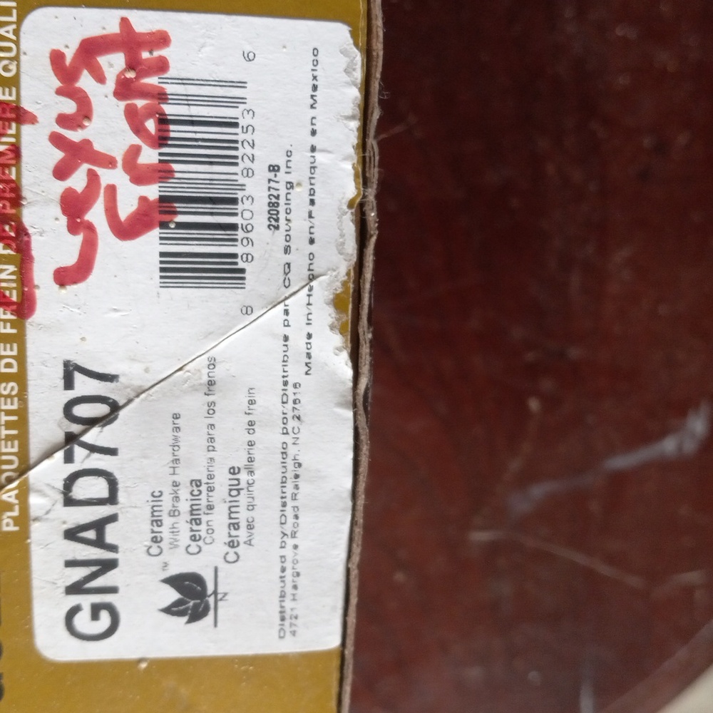 PREMIUM FRONT BRAKE PADS